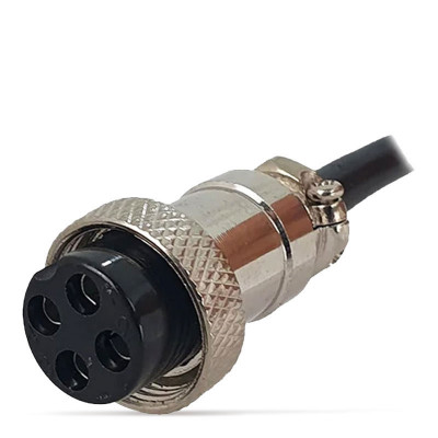 Контролна букса GX-16 4-пинов женска