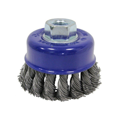 CUTOP Чашковидна телена четка М14, стомана