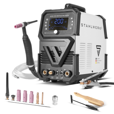 STAHLWERK Заваръчен апарат AC/DC TIG 200 Puls Pro Digital