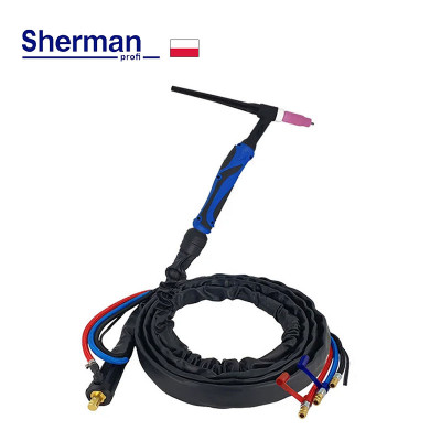 TIG заваръчен шланг T-18 ERGO - 35/50, водно охлаждане