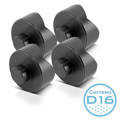 STAHLWERK Центриращ щифт с центрираща призма 44x10-20mm, система D16