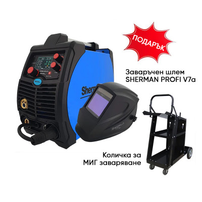 Синергичен инверторен заваръчен апарат DIGIMIG 220 LCD