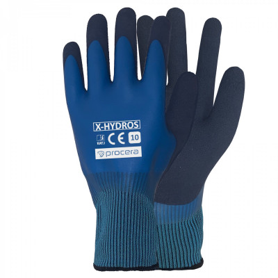 Предпазни ръкавици, с двойно латексово покритие X-HYDROS