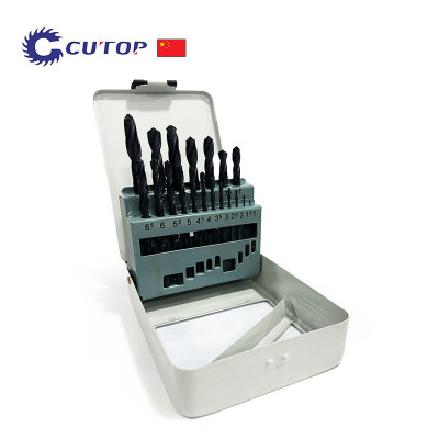 Комплект свредла HSS-G, Cutop Expert, 1-10 мм (през 0.5мм), 19 части