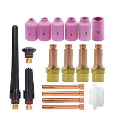 Комбо TIG аксесоари 17/18/26, L=42 mm, 18 части