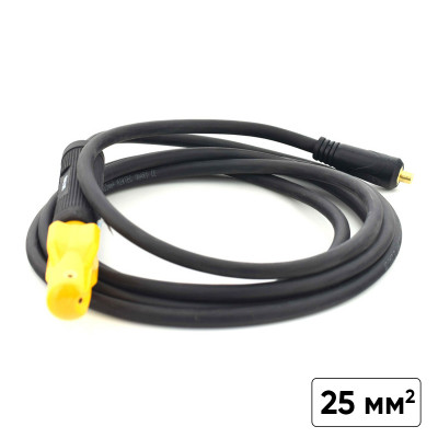 Заваръчен кабел с ръкохватка тип G / EH20 | 300 A -  25 мм²