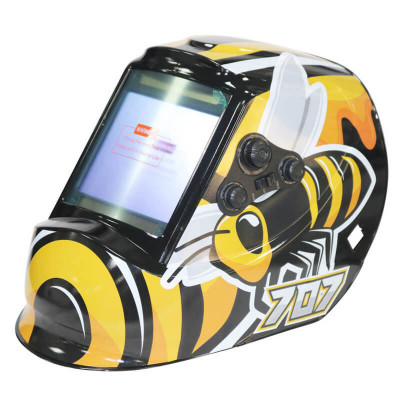 INTENSIV Маска за заваряване с течни кристали, 4 сензора BUMBLE BEE