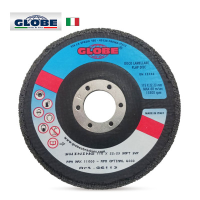 GLOBE „SHINING“ Диск за шлайфане/полиране Inox Soft, 115 x 22.23 mm
