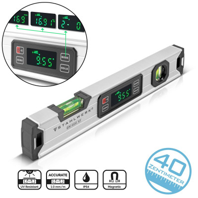 STAHLWERK DW-400 ST Цифров нивелир с дължина 400 mm