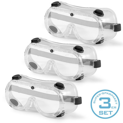 STAHLWERK Комплект защитни очила от 3 бр.