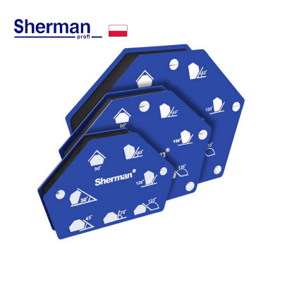 Шестоъгълен магнитен ъгъл Sherman