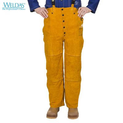 Кожени панталони за заваряване WELDAS 44-2600 Golden Brown™
