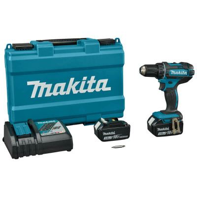 Акумулаторен винтоверт Makita DDF482RFE + подарък