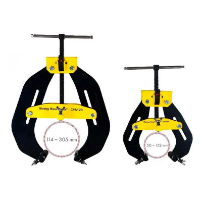 Скоби за подравняване на тръби с бързодействащ лост StrongHand