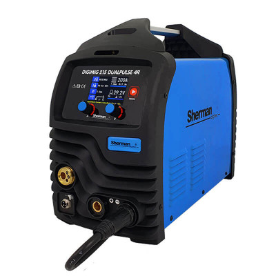 Синергичен инверторен апарат Sherman DIGIMIG 215 DUALPULSE 4R