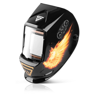 STAHLWERK Автоматичен заваръчен шлем 3в1 - ST-990 SE "Специално издание Fire"