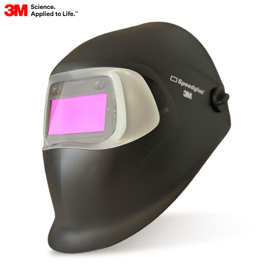 3M™ Speedglas™ Заваръчна маска серия 100, черна, със заваръчен филтър 100v, 751120