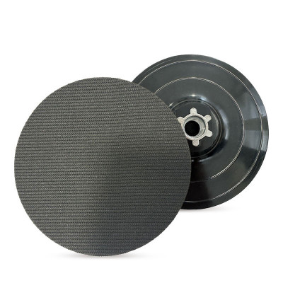 Подложка за фибър дискове, с велкро, черна, ø 125, M14