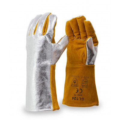 Ръкавици за заварчици с KEVLAR GL124
