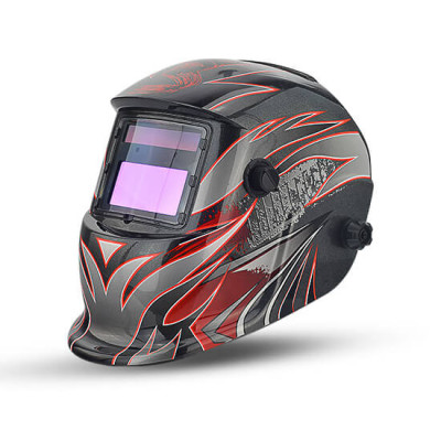 Фотосоларна маска за заваряване Z3 Happy с подарък ръкавици за Mig / Tig завяряване GL129 къси