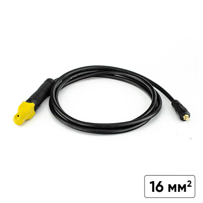 Заваръчен кабел с ръкохватка тип ESAB /  PEE 200A - 16мм²