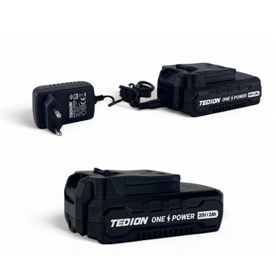 TEDION Комплект Литиево-йонна батерия 20V / 2.0Ah и Зарядно устройство