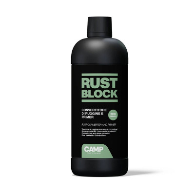 CAMP Rust Block - Преобразувател на ръжда и грунд на водна основа, 750 ml