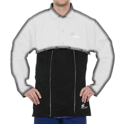 WELDAS Кожен нагръдник Arc Knight ® 38-4320, 51 см x 56 см