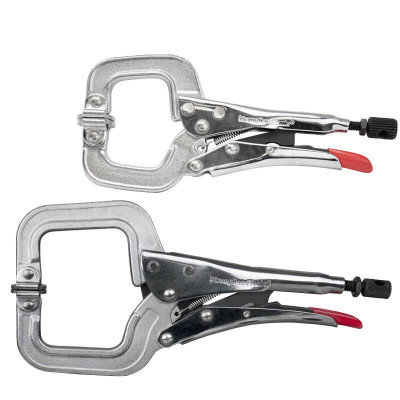 Самозаключващи клещи със C-образни челюсти и  шарнирни накрайници StrongHand