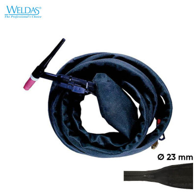 Защитно покритие за заваръчни шлангове и маркучи WELDAS PYTHONrap™, Ø 23 mm