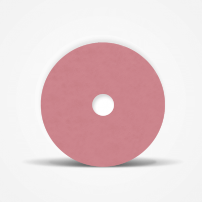 Розов - Керамичен шмиргелов диск - Форма 2