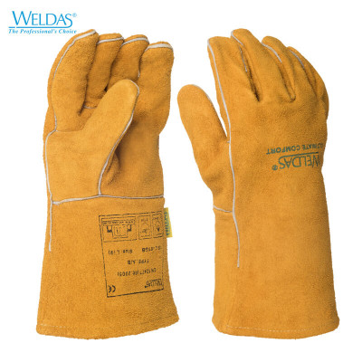 WELDAS MIG/MAG Ръкавици за заваряване 10-2101-Golden Brown