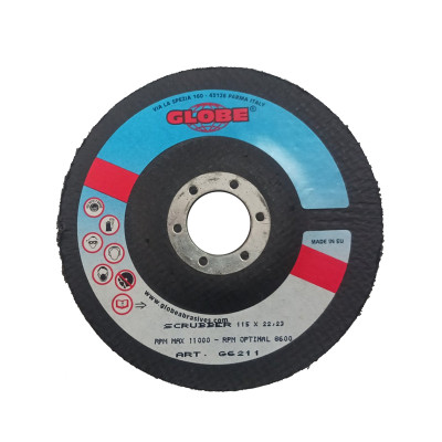 GLOBE SCRUBBER Диск за шлайфане/почистване 115 x 22.23 mm