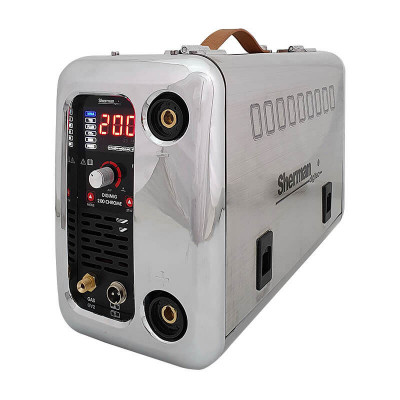 Синергичен инверторен заваръчен апарат Sherman DIGIMIG 200 CHROME
