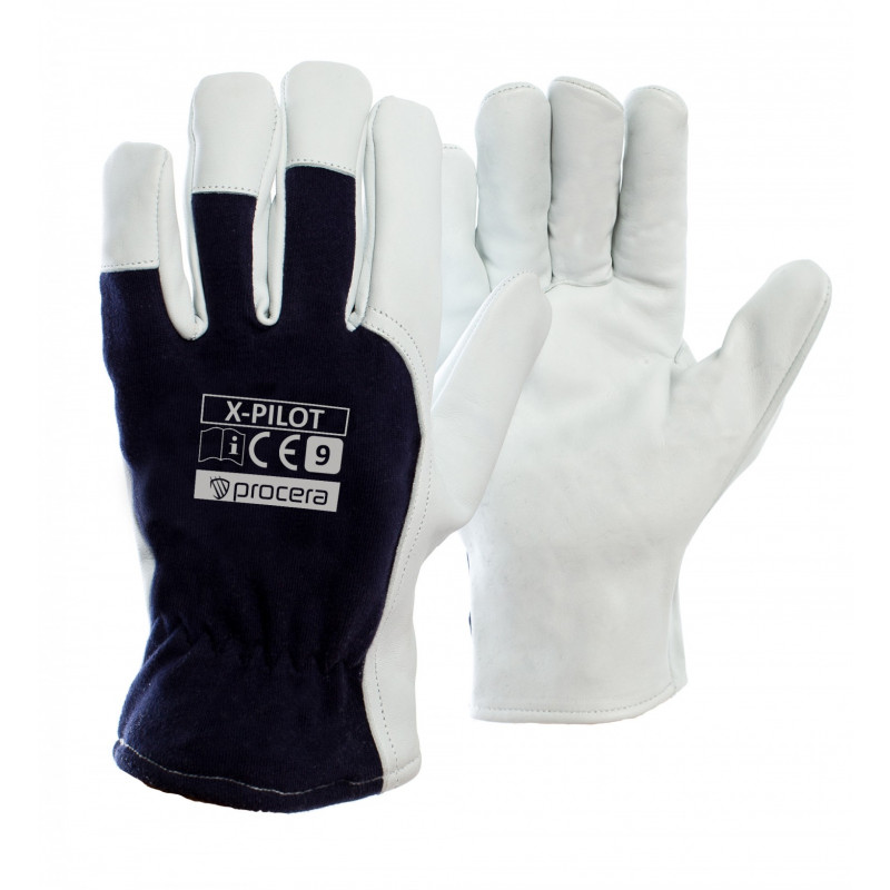 Предпазни ръкавици с козя кожа X-PILOT